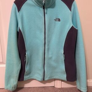The North Face Blue and Gray Jacket